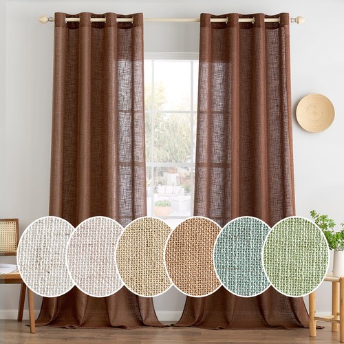Miulee lino tende finestre - finestre, con