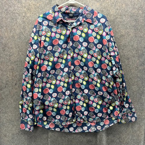 Desigual camicia uomo xxl blu - xxl,
