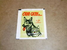 BUSTINA DI FIGURINE CANI-GATTI COLLEZIONE EDI-OLIMPIA NUOVA E SIGILLATA