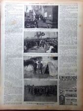 Pagine del 1915 WW1 Fanteria Confini Ora Rancio Roma Maschera Antigas Radetzky