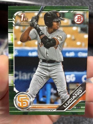 2019 bowman prospect marco - 1°,