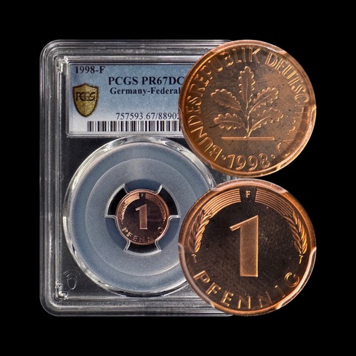 Germania 1998 pfennig f - 1998,,
