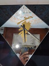 orologio specchio pubblicitario frattina grappa bar risto pub 40x34 