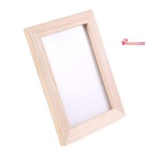 CORNICE Portafoto legno grezzo