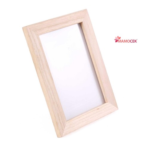 Cornice portafoto legno grezzo - portafoto,