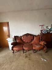 Divano vintage usato, condizioni buone, con poltrone correlate, stesso modello. 