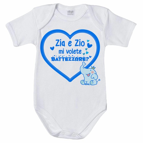 Body neonato personalizzabile