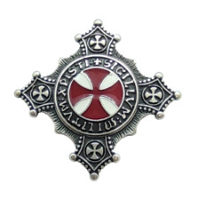 Spilla Croce Templare Metallo