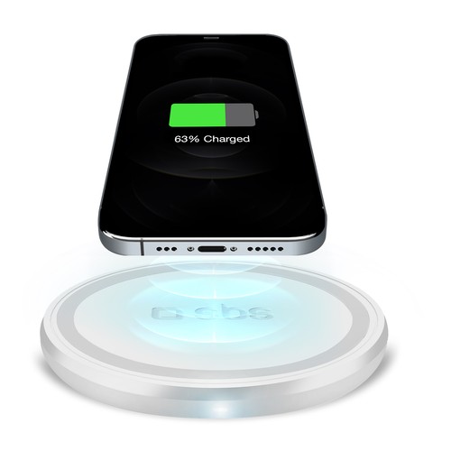 Caricatore wireless con - caricatore,