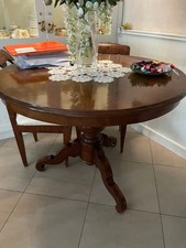 Tavolo d’Epoca in Legno - 100 cm - Trattabile