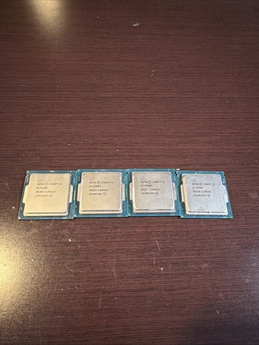 Lotto quattro processori intel - quattro,