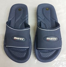 CIABATTE "CLASSIC" MARES COD. 419011 IN GOMMA BLU TAGLIA 36 MARE PISCINA SPORT