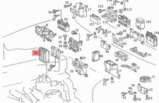 MERCEDES W124 S124 W201 190 ECOTRONIC CENTRALINA MOTORE OEM A0085458832
