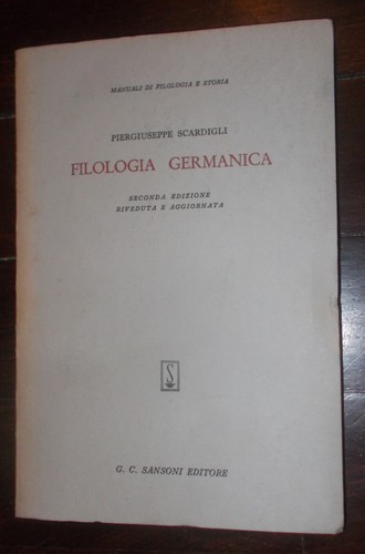 Filologia germanica - filologia,