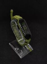 CINTURINO PER XIAOMI MI BAND 3 4 5  SMART WATCH IN Paracord regolabile - Verde