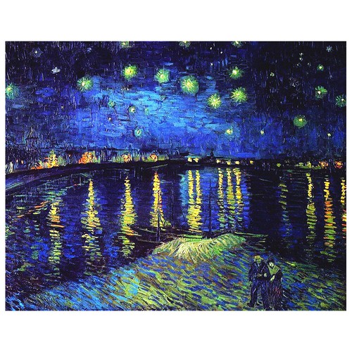 Stampa tela notte - su,