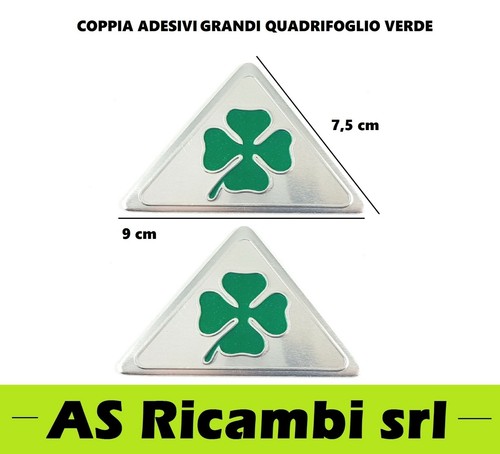 Coppia fregi emblemi adesivi - fregi,