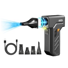 KiCA JetFan Ultra Soffiatore Elettrico 130000 Giri/min Air Duster|Luce LED