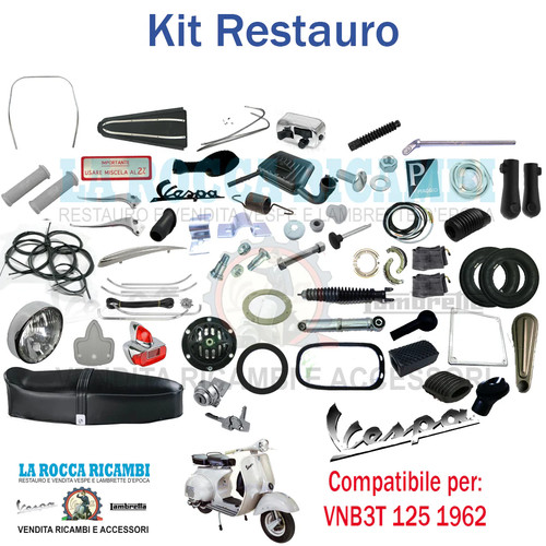 Kit restauro vespa 125 - 125, 1962