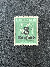 Germania 1923 #242A RARISSIMO