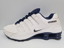 Nike Shox NZ bianco blu scuro