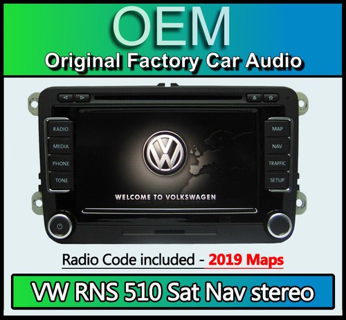Golf mk6 rns 510 stereo - vw,