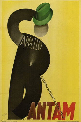 Cappello gallo poster - cappello,