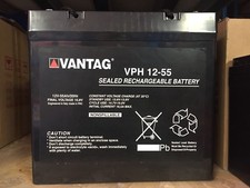 Batteria AGM Ciclica 12v 55ah