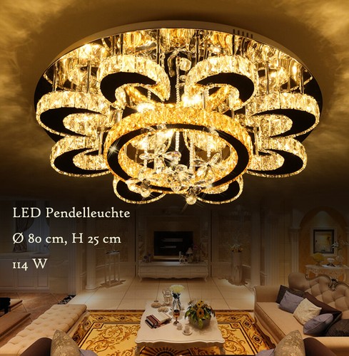 Plafoniera led cristallo - led,