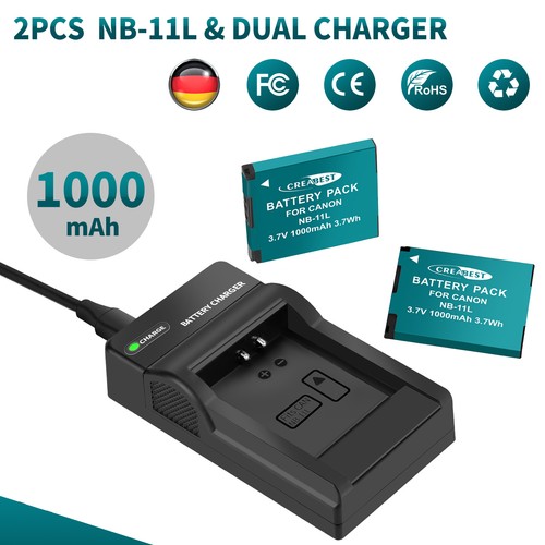 Batteria 11l 11lh - nb-11l, nb-11lh