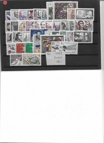 Francia annata 1963 nuova - , di