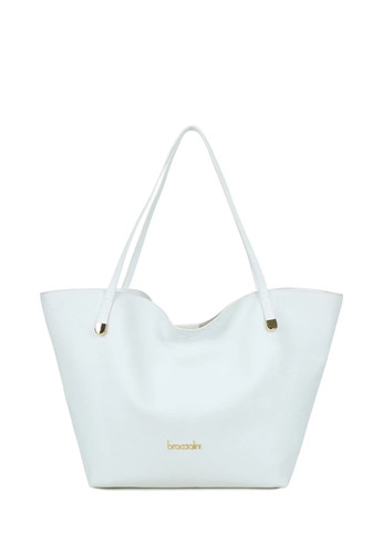 Braccialini borsa ariel bianco - borsa,