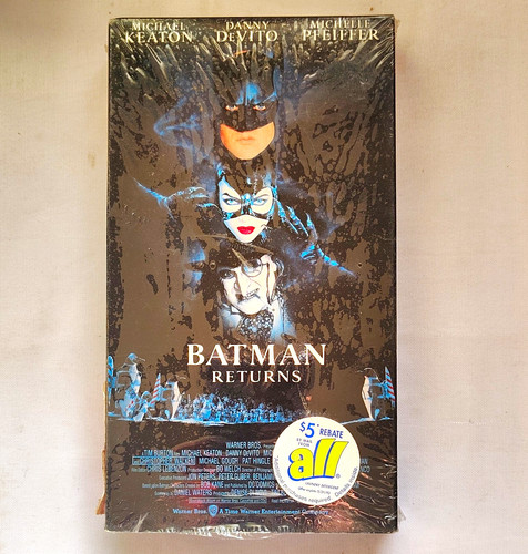 Batman returns vhs - batman,