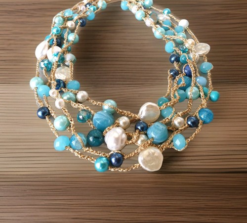 Collana donna pietre dure - pietre,