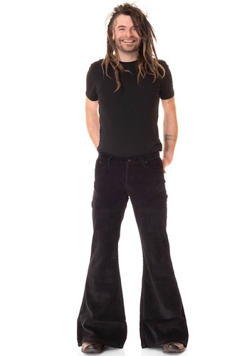 Pantaloni zampa uomo comycom - a,