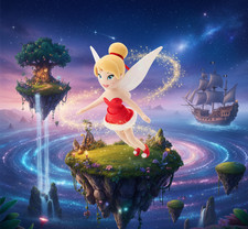 Bambola di peluche natalizia