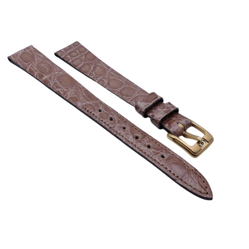 Omega bracelet cuir - bracelet, 12mm-