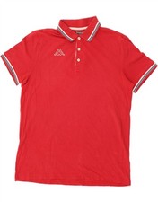 Polo uomo KAPPA XL rosso