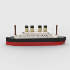 RMS Titanic Ship MOC brick set