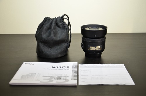 Nikon nikkor 35 mm - dx,