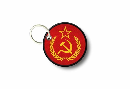 Portachiavi ricamato patch - ricamato,