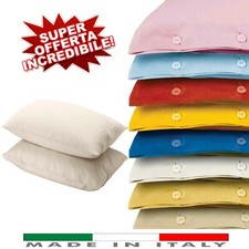 2 federe cuscini letto