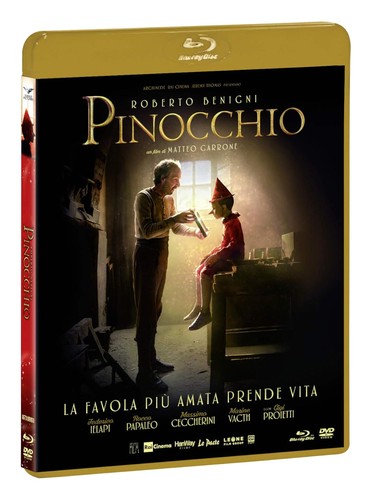 Blu ray dvd - +, pinocchio