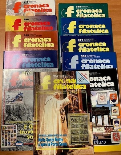 Cronaca filatelica annata 1999 - cronaca,