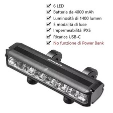 Luce anteriore per bici led - per,