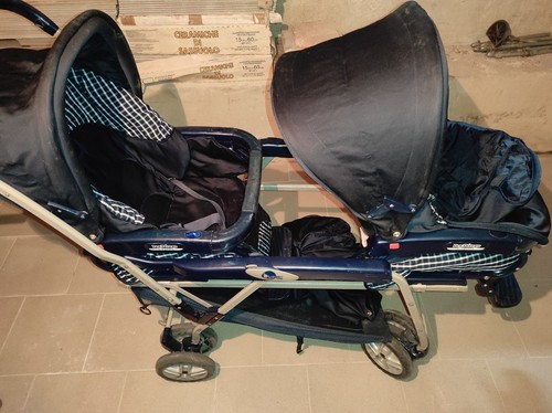 Passeggino gemellare 2 - gemellare, +
