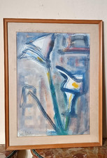 Dipinto tecnica mista Enzo