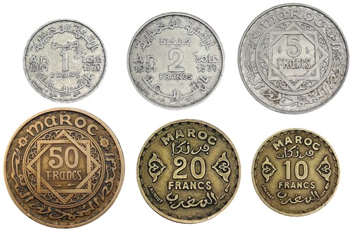 Morocco set coins 5 - set, 2
