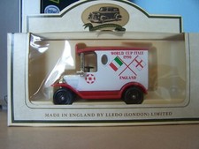 Lledo Promotional LP6 1920 Model T Ford Vans - World Cup Italy 1990