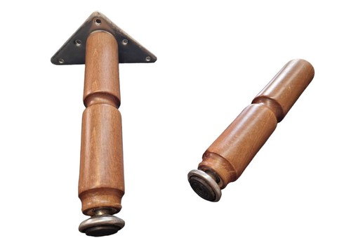 Piede legno noce - chiaro, per